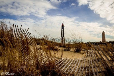 The Old & New Cape Henry Lighthouses