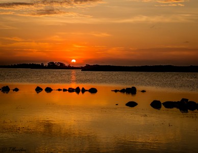 Sunset at Back Bay NWR