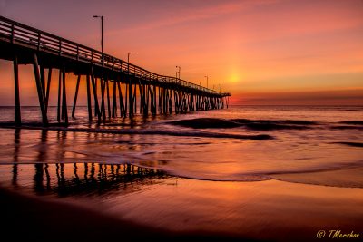 Sunrise at the Virginia Beach Fishing Pier